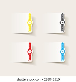 realistic design element: watch