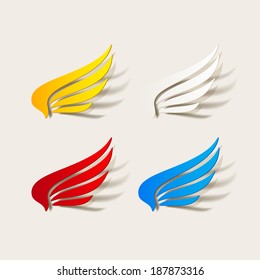 realistic design element: wing
