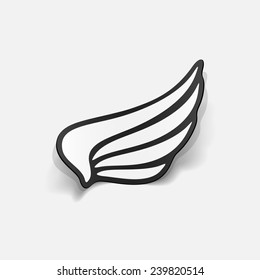 realistic design element: wing
