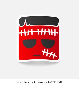realistic design element: zombie
