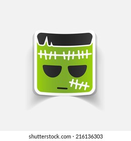 realistic design element: zombie