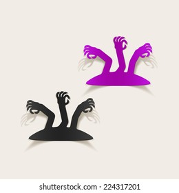 realistic design element: zombie