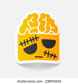 realistic design element: zombie