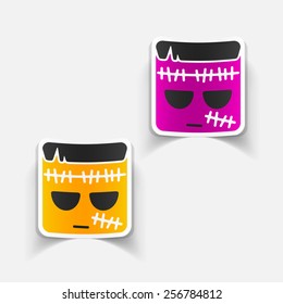 realistic design element: zombie