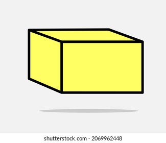 Realistic Detailed 3d Basic Color Shapes Isolated on White Background Including cuboid,Sph Vector Illustration
