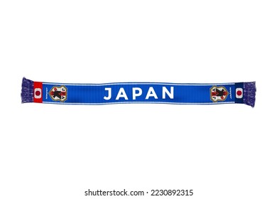 Realistic Detailed 3d Football Fans Scarf Set Soccer Sport Symbol Support. Vector illustration of Competition Color Accessory