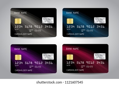 3,531 Purple credit card design Images, Stock Photos & Vectors ...