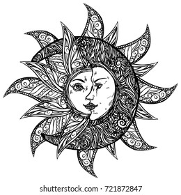 Sun Moon Together High Res Stock Images Shutterstock