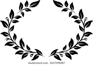 Realistic detailed intricate lush green leaf frond silhouette design with transparency