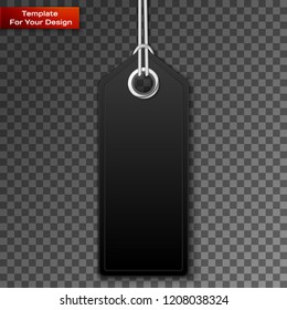 Realistic discount sale tag