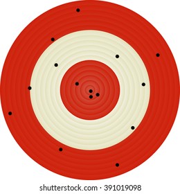 Realistic Drilled Target Background