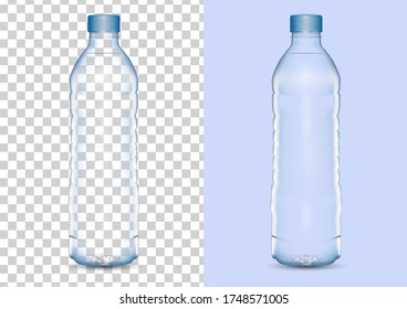 Ilustración del vector de botella de agua potable