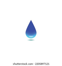 Realistic drop water vector graphics
