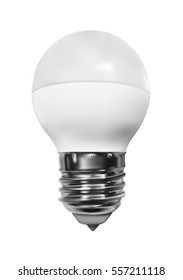 Realistic electric light bulb.