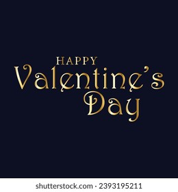 Realistic And Elegant Happy Valentine's Day Background.