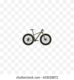 Realistic Extreme Biking Element. Vector Illustration Of Realistic Bmx Isolated On Clean Background. Can Be Used As Bmx, Extreme And Bike Symbols.