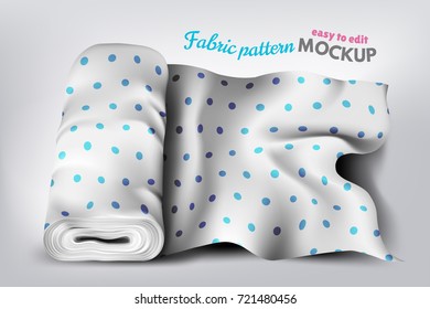 Download Fabric Roll Mockup High Res Stock Images Shutterstock