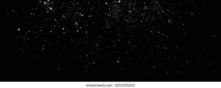 Realistic falling snow snowflakes winter background. falling snow flake illustrator