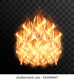 147,624 Fire on transparent background Images, Stock Photos & Vectors ...