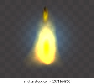 Realistic fire flames - Vector