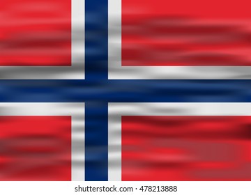 realistic flag norway