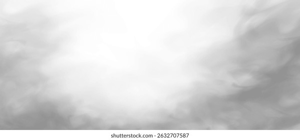 Realistic fluffy white cloud on a transparent background—perfect for PNG weather elements, dreamy sky scenes, nature visuals, or atmospheric design overlays.