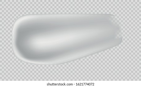 Realistic Foam, lotion moisturizer splash swatch. White cosmetic lotion isolated drops, creamy body gel, skin care facial cream.