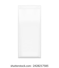Realistic food bags isolated on white background. Front view. Vector illustration. Can be use for template your design, presentation, promo, ad. EPS 10.	