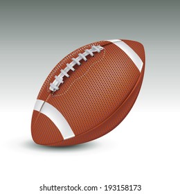 Realistic football ball. Vector illustration