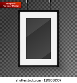 Realistic frame. Perfect for your presentations