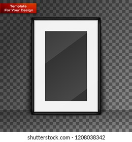 Realistic frame. Perfect for your presentations