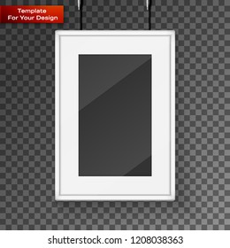 Realistic frame. Perfect for your presentations