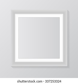 Realistic frame. Perfect for your presentations Vector illustration