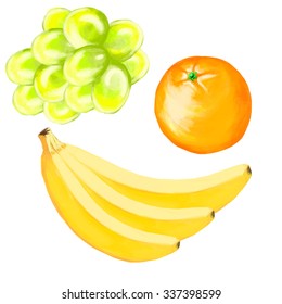 realistic fruit