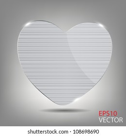 Realistic glass frames. Vector illustration