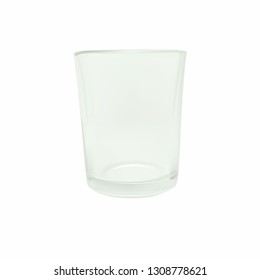 realistic glass vector