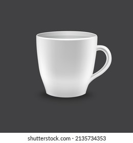 Realistic of a glass vector illustration.
Realistic of a cup vector illustration. A glass design vector