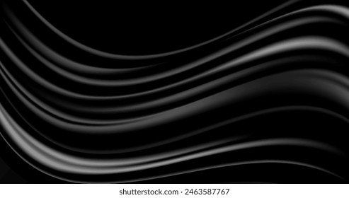 Realistic glossy black background vector design in eps 10