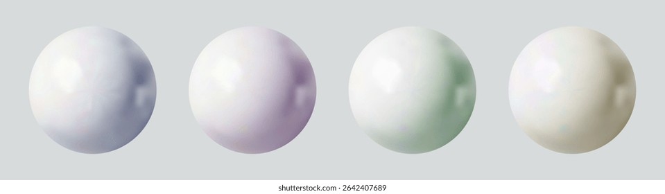 Realistic glossy  rainbow ball.Abstract 3D light bubble with glare.Geometric abstract  iridescent liquid shape.