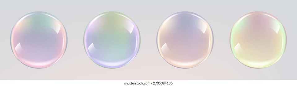 Bola brillante realista del