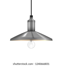 Realistic glow bulb