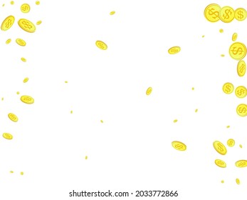 Realistic Gold coins explosion. Isolated on transparent background. Vector illustration Applicable for gaming, gambling, jackpot illustration.