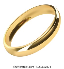 Realistic Gold Ring