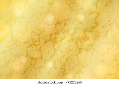 Realistic gold shiny texture with sparkles. Shiny metal foil gradient. Vector illustration