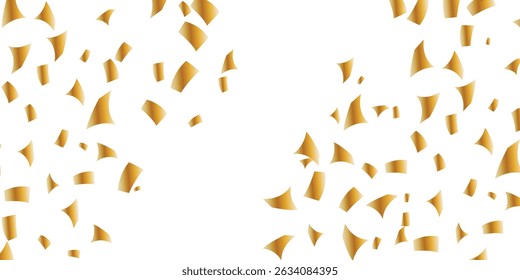 Realistic Golden Glitter Dust Overlay for Luxury Branding and Premium Event Designs. Celebration falling doted gold glitter. Vector illustration. gold, luxury, isolated, light, background, white,