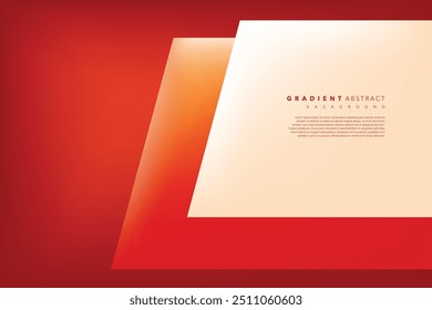 gradiente realista abstrato vermelho plano de fundo design
