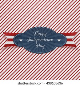 Realistic Graphic Element for Independence Day