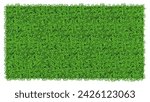 Realistic grass and garden texture background vector. Green backyard template. Realistic lawn, mead, meadow, sod and turf background. Fresh grass and green field wallpaper and cover. Vector.