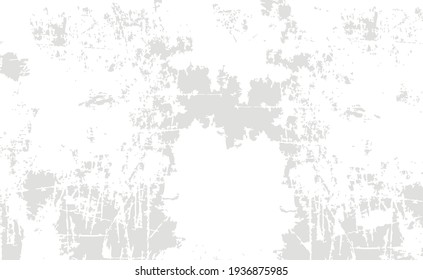 Textura de pared gris realista, fondo abstracto - Ilustración vectorial