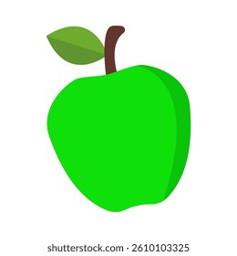Realistic green apple icon vector
Vector green apple on white background illustration fruit